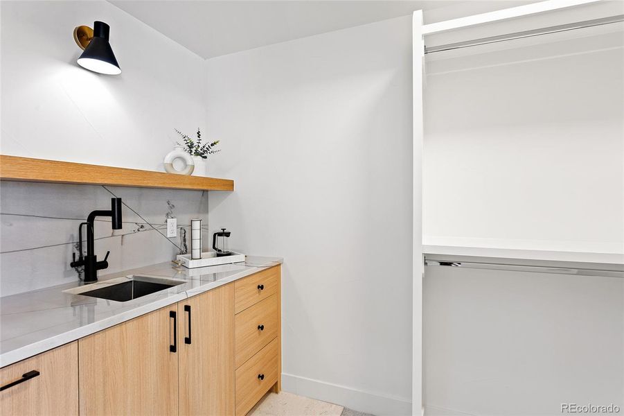 Furnished interior view inside a new home in , Denver (Image 36).