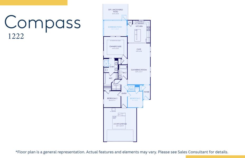 2D floor plan layout of this home in The Haven at Riverlights, Wilmington, NC (Image 3). 2D floor plan layout of this home in The Haven at Riverlights, Wilmington, NC (Image 3).