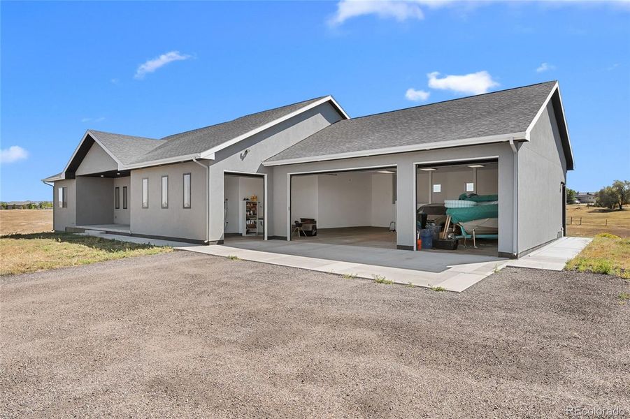 Exterior details and patio area of a home in , Parker (Image 23).