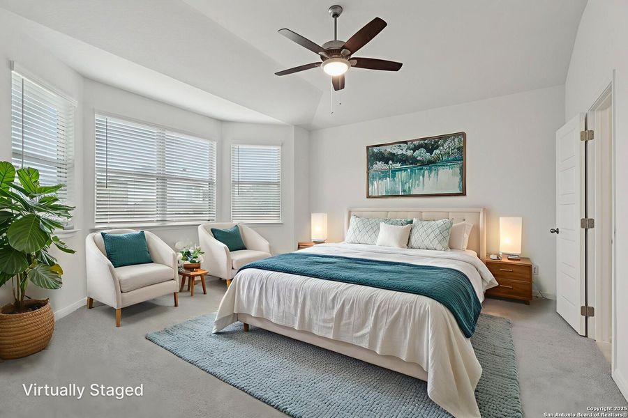 Furnished interior view inside a new home in Royal Crest, San Antonio (Image 9). Furnished interior view inside a new home in Royal Crest, San Antonio (Image 9).