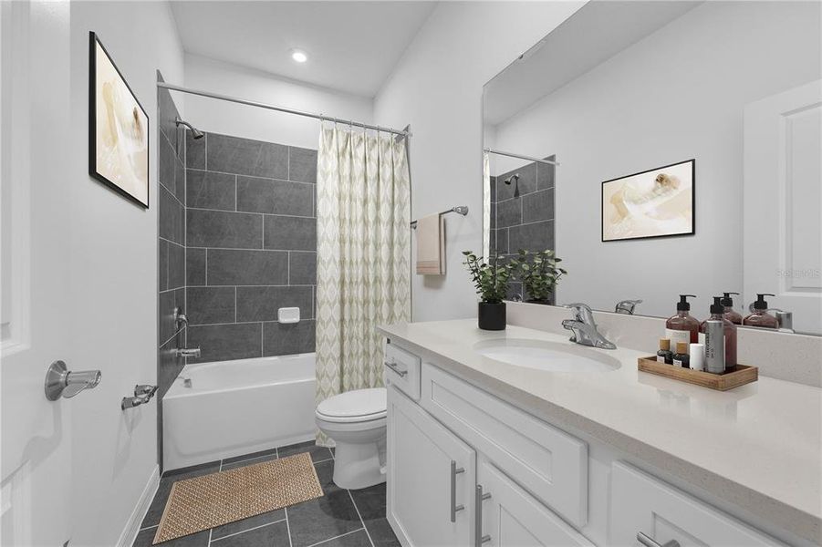 Furnished interior view inside a new home in Wynnstone, Davenport (Image 14).