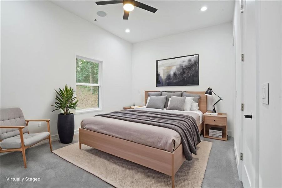 Furnished interior view inside a new home in , Decatur (Image 13).