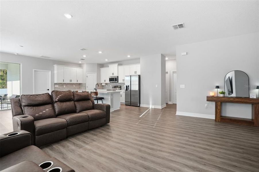 Furnished interior view inside a new home in , Ocala (Image 8). Furnished interior view inside a new home in , Ocala (Image 8).