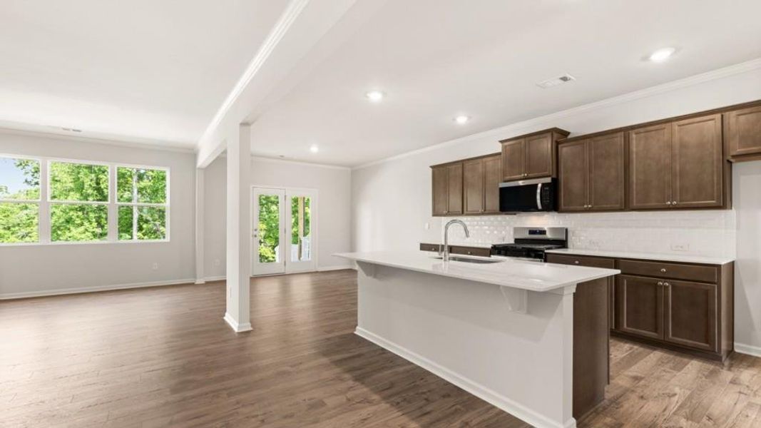 Furnished interior view inside a new home in Falcon Landing, Gainesville (Image 8).