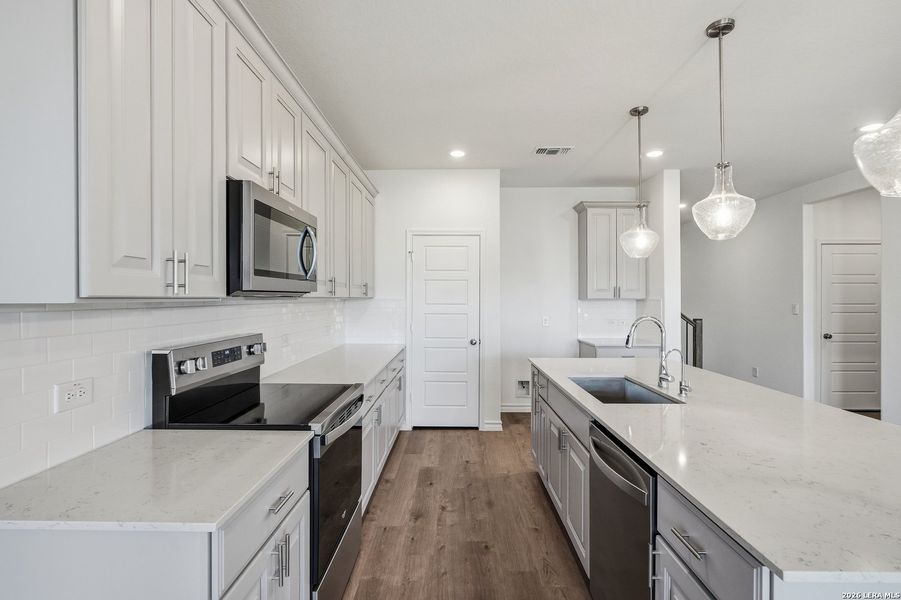 Furnished interior view inside a new home in Dove Song, Marion (Image 11).