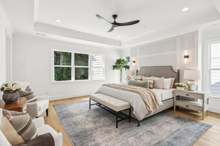 Furnished interior view inside a new home in , Marietta (Image 46).