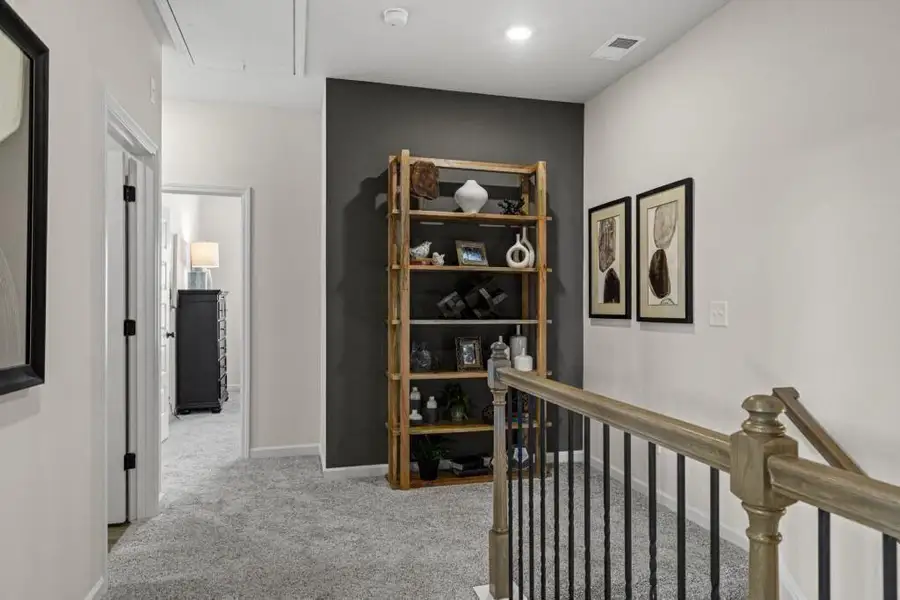 Furnished interior view inside a new home in Townes At The Stiles, Cartersville (Image 15).