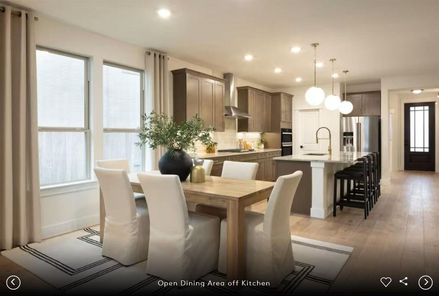 Interior photos- Photo of Pulte model home with same floor plan, not of actual home listed.