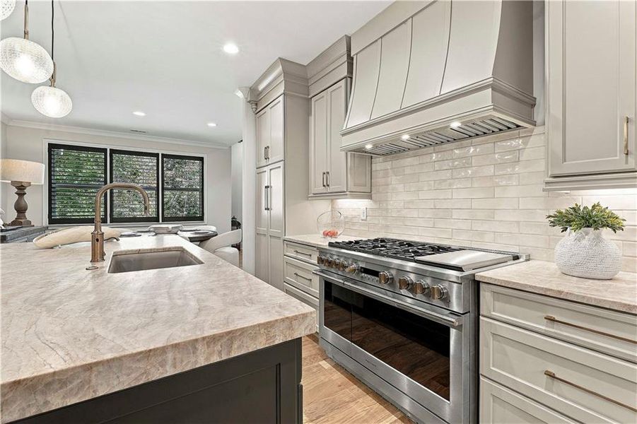Furnished interior view inside a new home in , Newnan (Image 50).