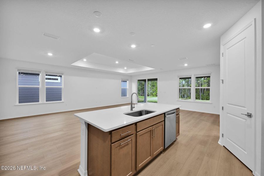 Furnished interior view inside a new home in Hyland Trail, Green Cove Springs (Image 8).