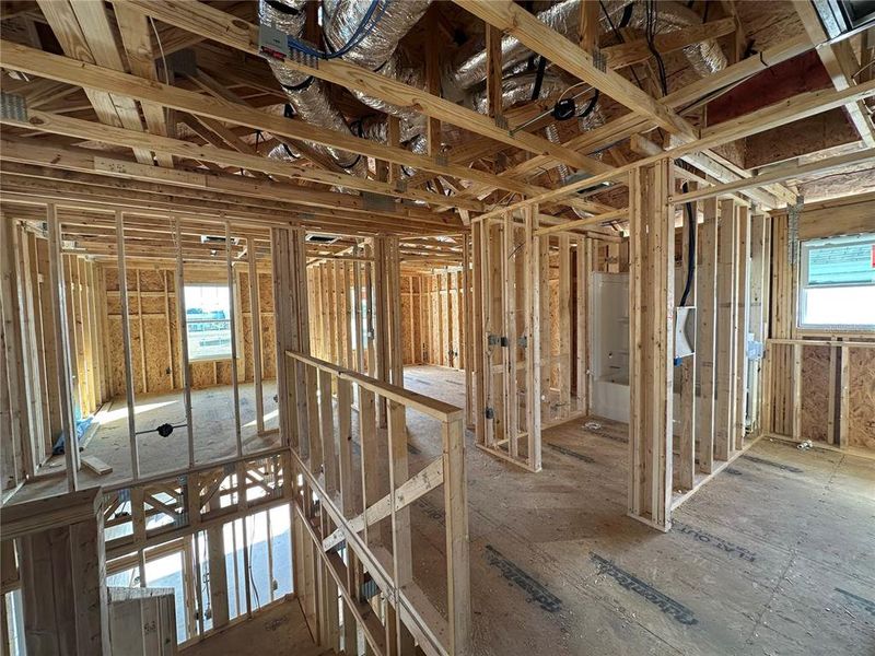 In-progress construction of a new home in , Ocala, FL (Image 45).
