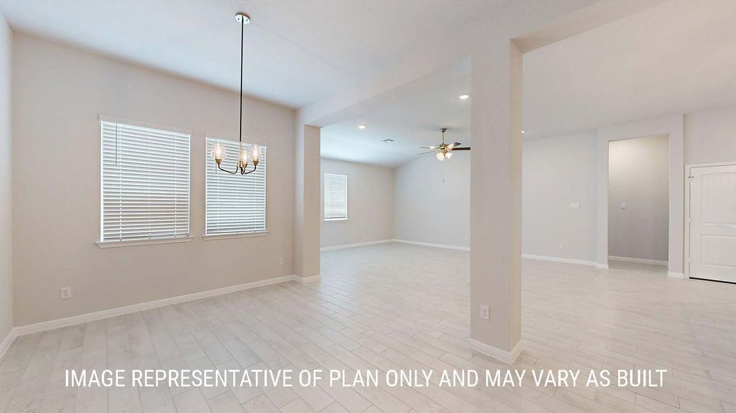 Spacious, unfurnished interior of a new home in Sterling Meadows, Salado (Image 15).