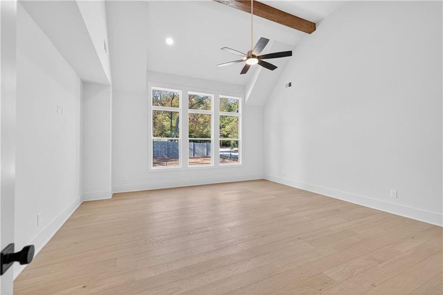 Spacious, unfurnished interior of a new home in Town Farms, Peachtree Corners (Image 47).