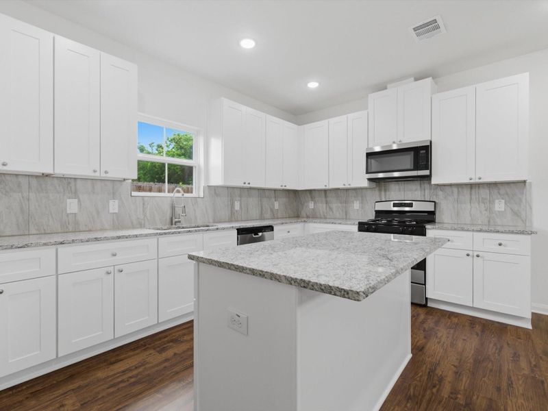 Furnished interior view inside a new home in , Houston (Image 7).