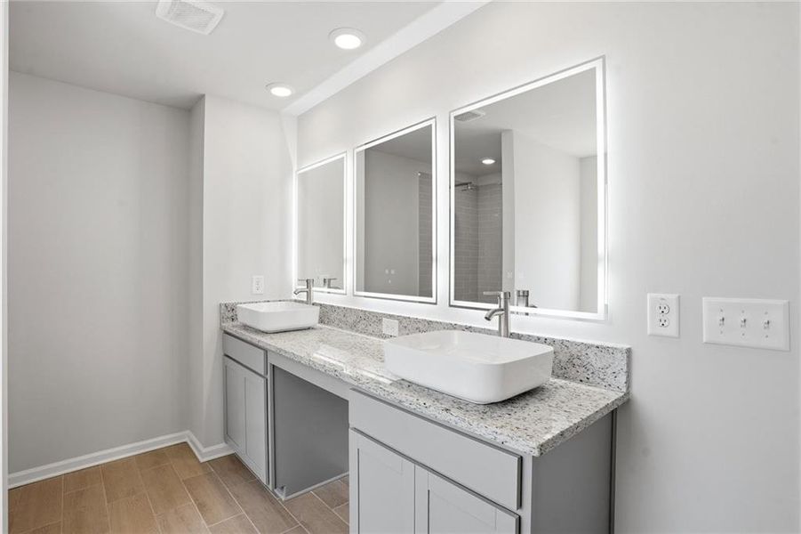 Furnished interior view inside a new home in , Covington (Image 8).