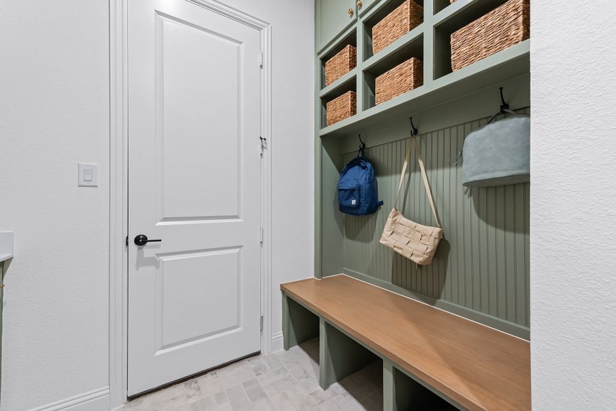 Furnished interior view inside a new home in The Homestead - 62', Rockwall (Image 18).