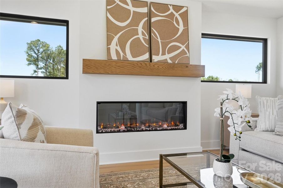 Furnished interior view inside a new home in , Mooresville (Image 17).