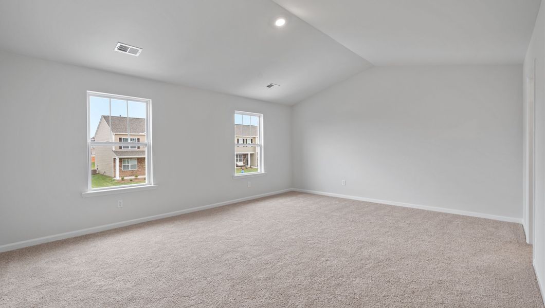 Representative unfurnished interior of a home built from the Biltmore by D.R. Horton in Brookside Farms, Greer (Image 27).