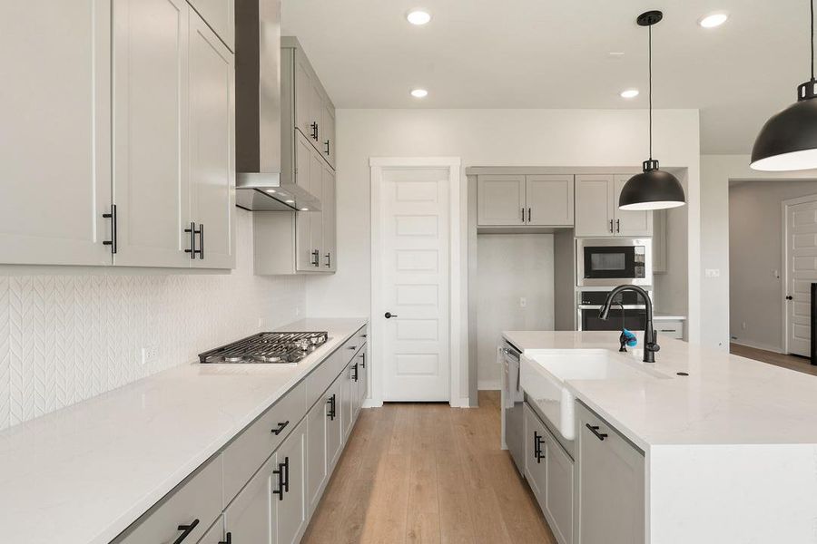 Furnished interior view inside a new home in Arbor Collection At Park Central, Georgetown (Image 3).
