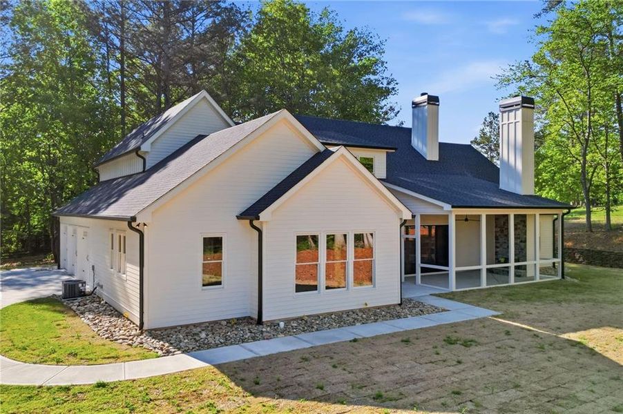 Front exterior of a new home in , Ball Ground, GA, highlighting curb appeal (Image 29).