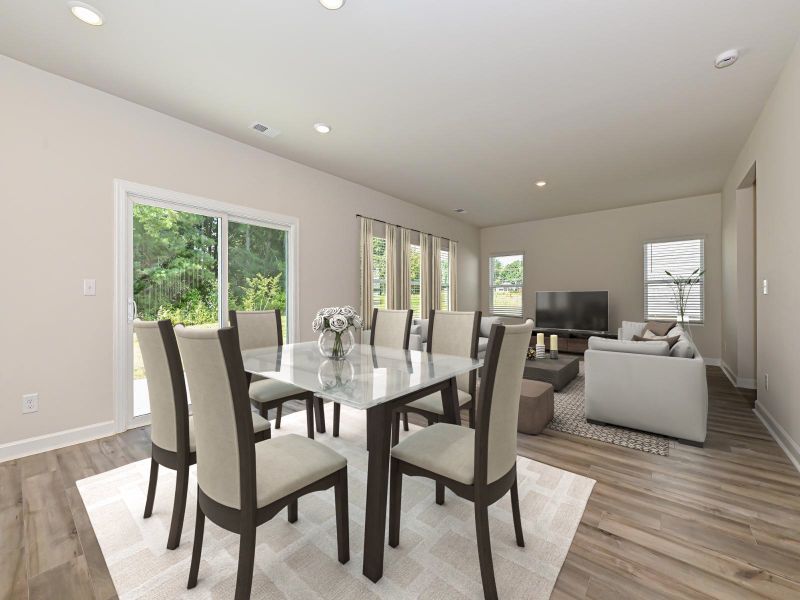 Entertaining has never been easier with this open floorplan.