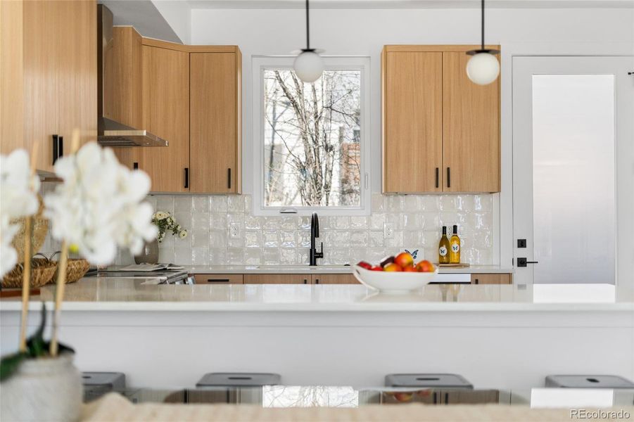 Close-up of interior finishes inside a home in , Denver (Image 19).