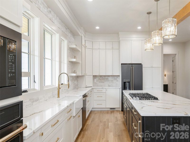 Furnished interior view inside a new home in , Asheville (Image 40).