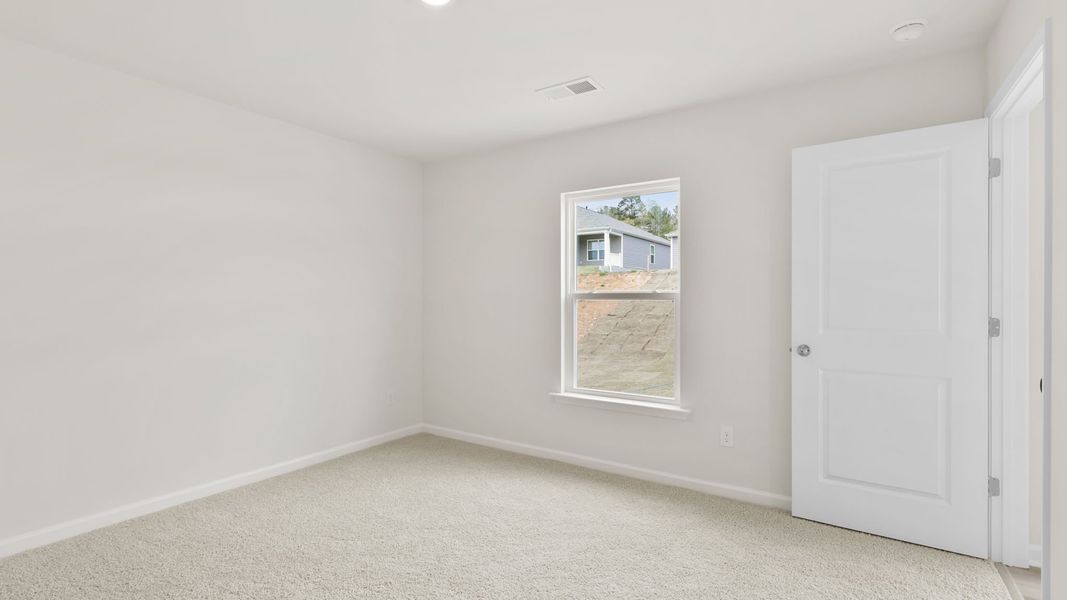 Spacious, unfurnished interior of a new home in Harper Ridge, Roebuck (Image 24). Spacious, unfurnished interior of a new home in Harper Ridge, Roebuck (Image 24).
