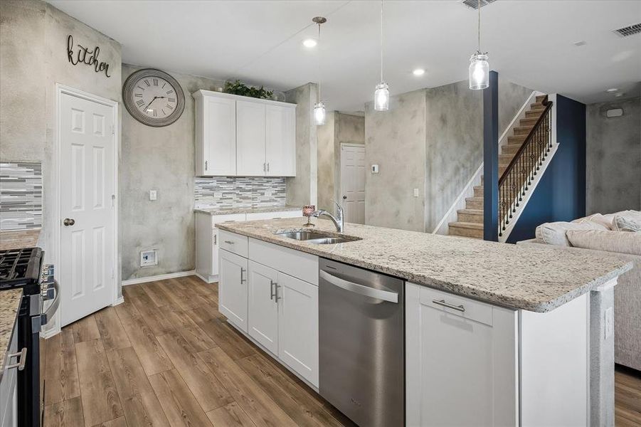 Furnished interior view inside a new home in Whitewing Trails, Princeton (Image 26).