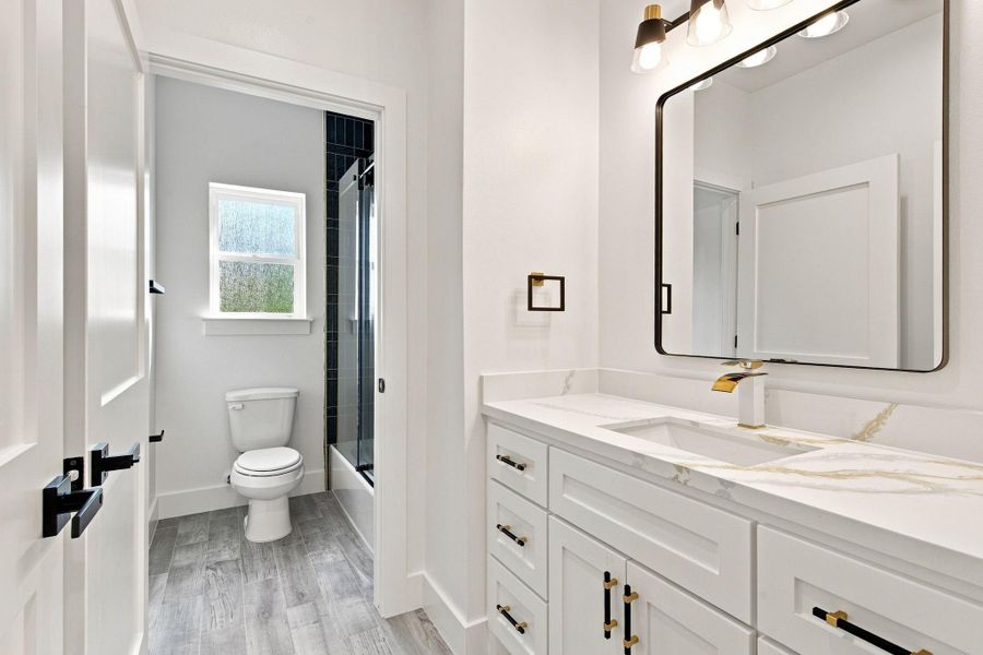 Furnished interior view inside a new home in , Houston (Image 31).