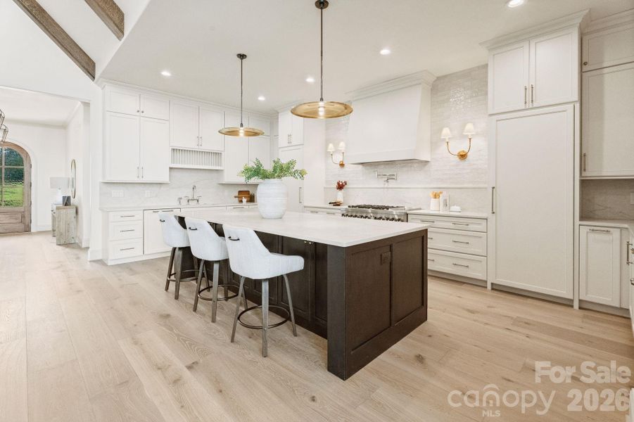 Custom lighting and Jen Air Appliance Packages