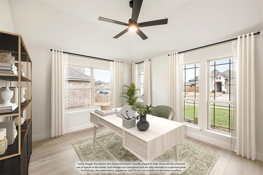 Furnished interior view inside a new home in Waverly Estates, Nevada (Image 19).