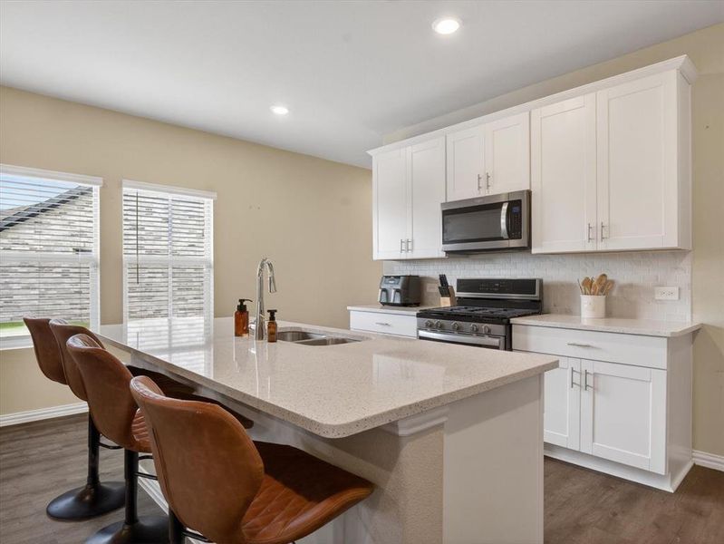 Furnished interior view inside a new home in Eastridge - Spring Series, McKinney (Image 8).
