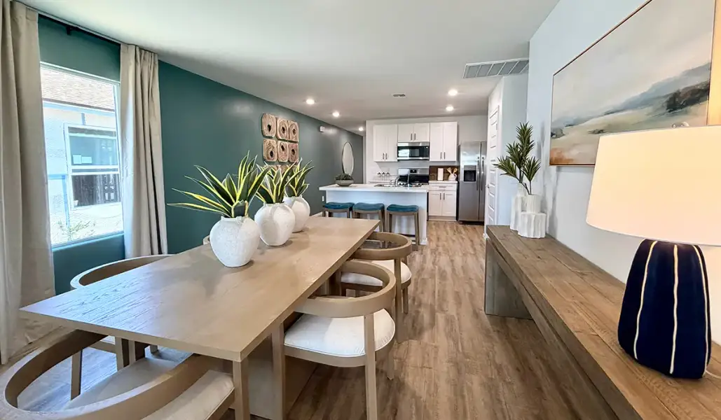 Furnished interior view inside a new home in Sorrel Ridge Estates, Tucson (Image 14).