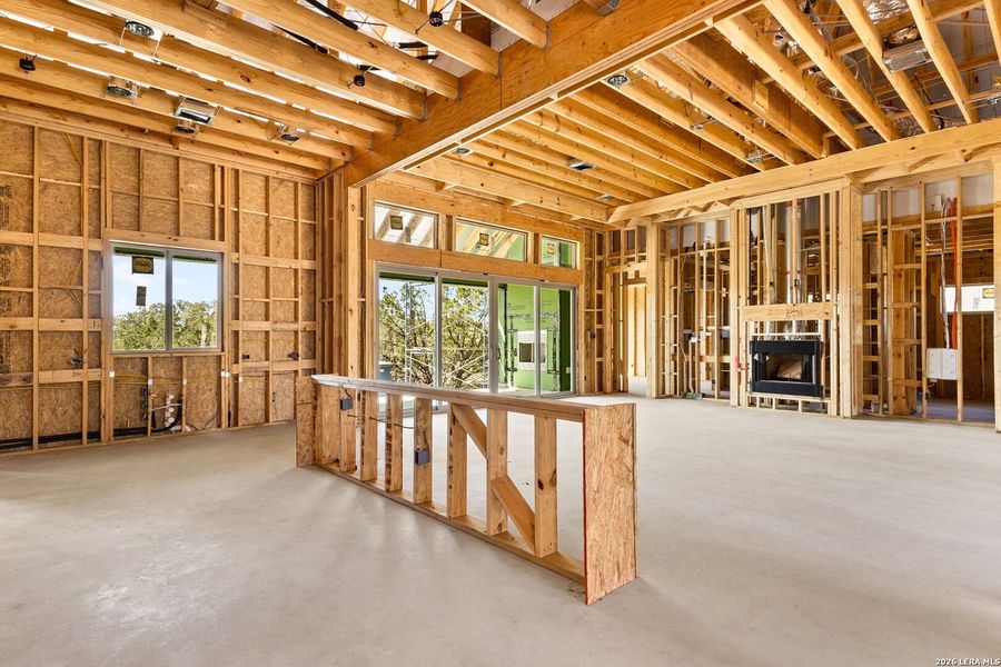 In-progress construction of a new home in , Canyon Lake, TX (Image 13).