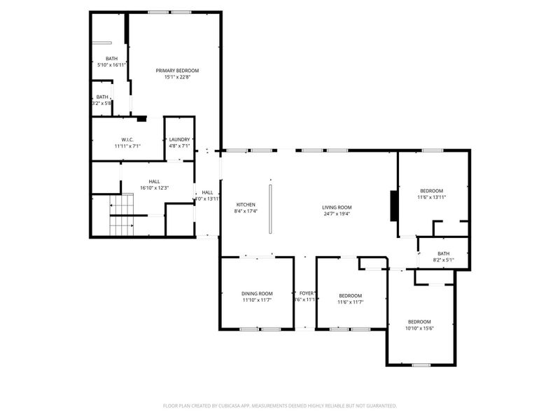 Downstair floor plan