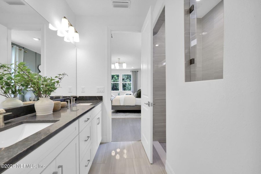 Furnished interior view inside a new home in Hyland Trail, Green Cove Springs (Image 6).