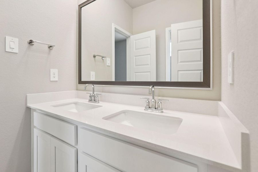 Furnished interior view inside a new home in Kemah Crossing - Luxe Series, Kemah (Image 11). Furnished interior view inside a new home in Kemah Crossing - Luxe Series, Kemah (Image 11).