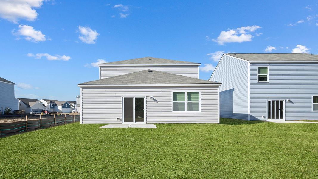 Exterior details and patio area of a home in Rice Hope, Port Wentworth (Image 3). Exterior details and patio area of a home in Rice Hope, Port Wentworth (Image 3).