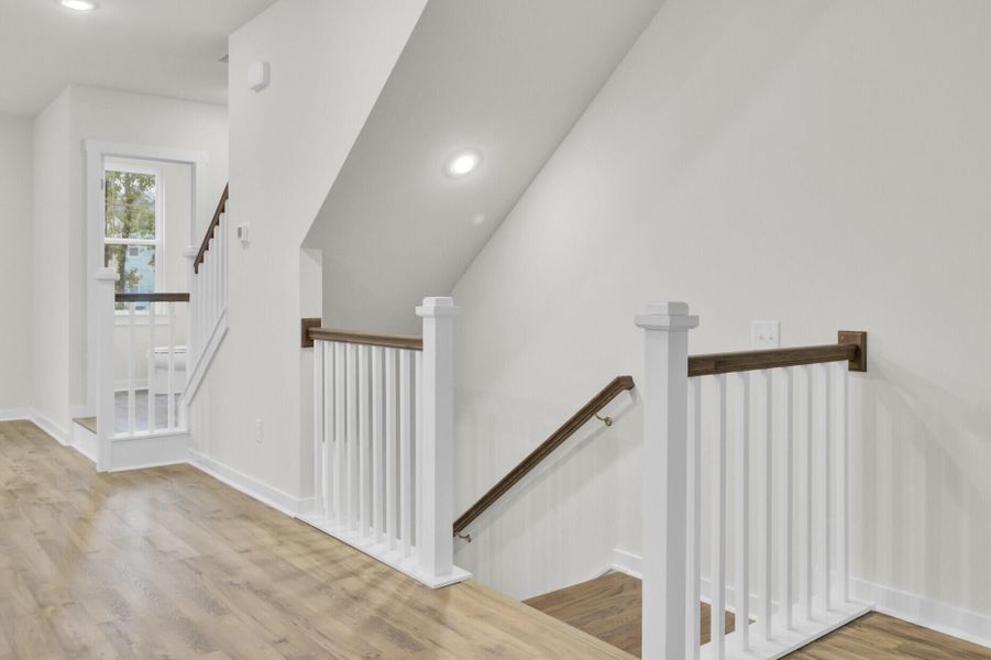 Spacious, unfurnished interior of a new home in Indigo Grove Townhomes, Johns Island (Image 34).