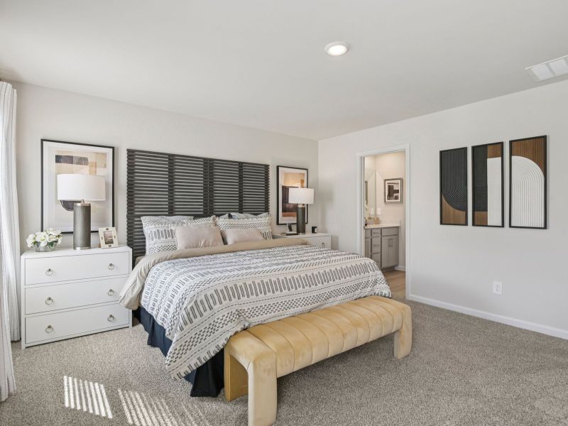 Furnished interior view inside a new home in Artisan Walk, Fairburn (Image 15).