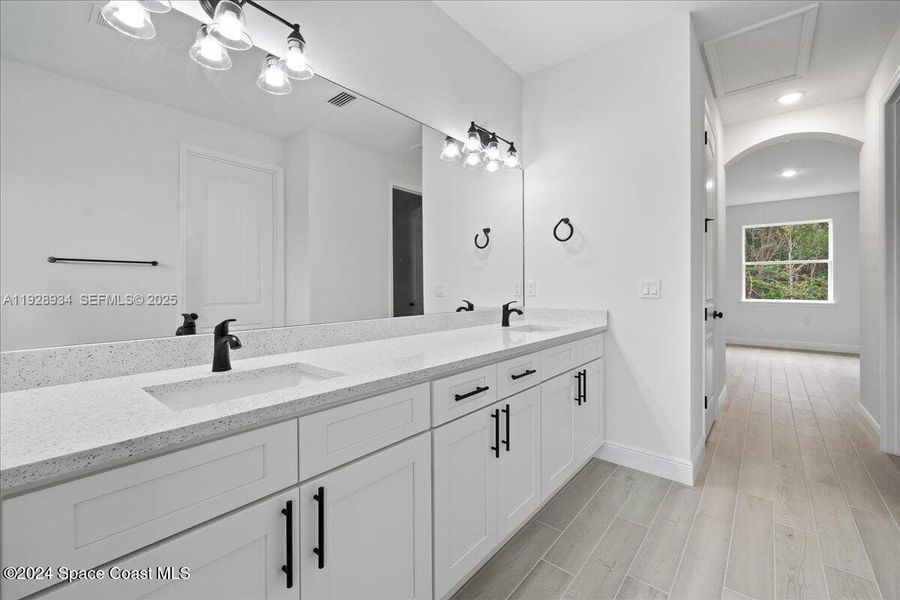 Furnished interior view inside a new home in , Palm Bay (Image 10). Furnished interior view inside a new home in , Palm Bay (Image 10).