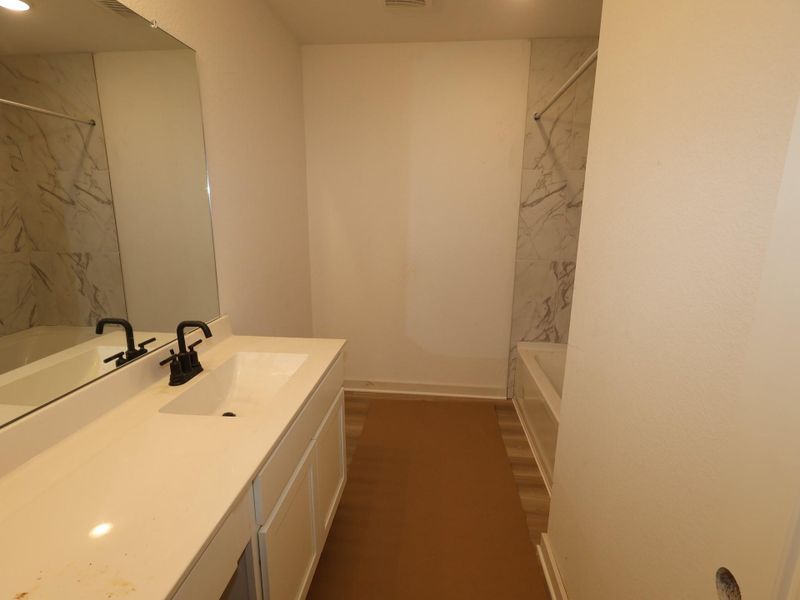 Furnished interior view inside a new home in Ambrose, La Marque (Image 6). Furnished interior view inside a new home in Ambrose, La Marque (Image 6).