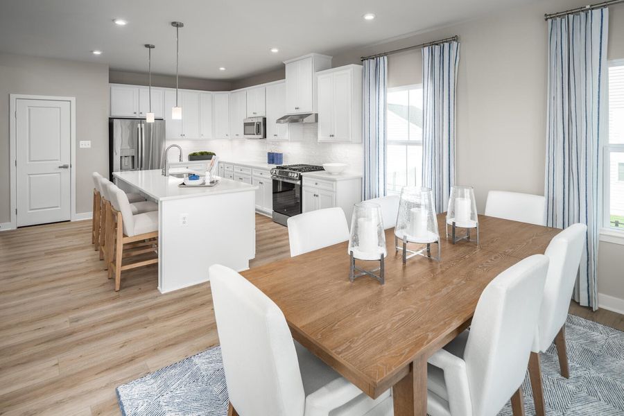 Furnished interior view inside a new home in Pine Ridge Estates, Ridgeville (Image 9).