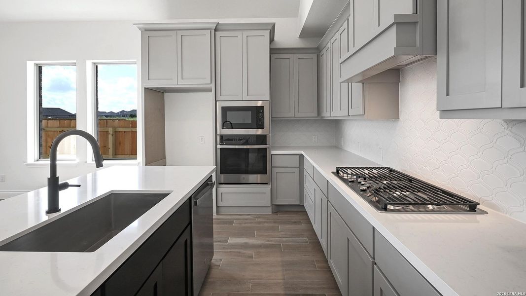 Furnished interior view inside a new home in Legacy at Lake Dunlap, New Braunfels (Image 6).
