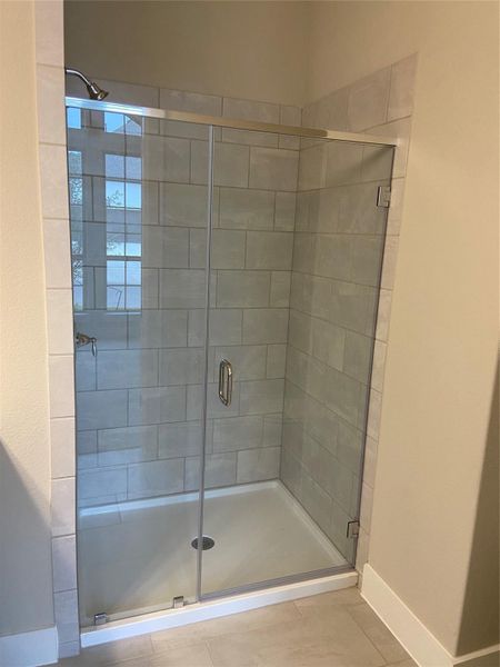 Walk-in Shower in Primary