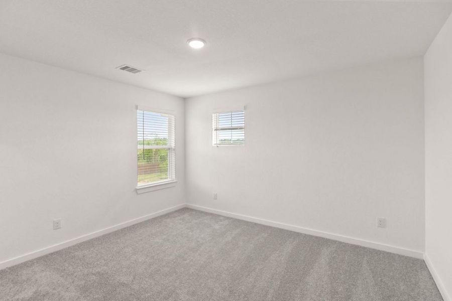Representative unfurnished interior of a home built from the Wise Colony At Pinehurst by Brohn Homes in Colony at Pinehurst, Pinehurst (Image 28). Representative unfurnished interior of a home built from the Wise Colony At Pinehurst by Brohn Homes in Colony at Pinehurst, Pinehurst (Image 28).