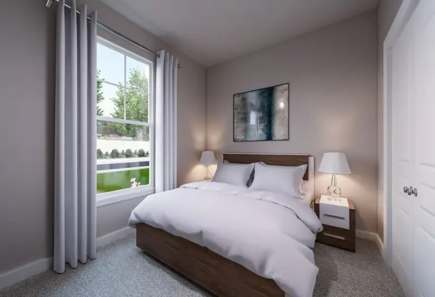 Furnished interior view inside a new home in View at the Reserve, Mansfield (Image 12).