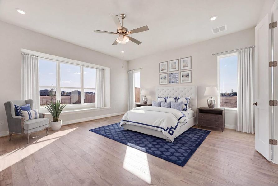 Furnished interior view inside a new home in Park Trails, Forney (Image 11). Furnished interior view inside a new home in Park Trails, Forney (Image 11).