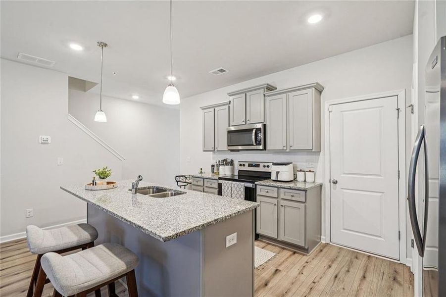 Furnished interior view inside a new home in Chatham, Hampton (Image 11).